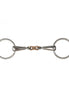 Metalab Pinchless Bristol Watertrens met Koper Tussenstuk 19mm Watertrens - Maddelin Equestrian Metalab