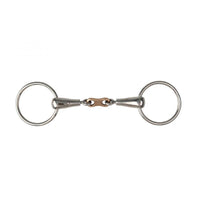 Metalab Pinchless Bristol Watertrens met Koper Tussenstuk 19mm Watertrens - Maddelin Equestrian Metalab