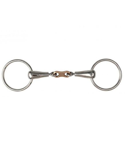 Metalab Pinchless Bristol Watertrens met Koper Tussenstuk 19mm Watertrens - Maddelin Equestrian Metalab