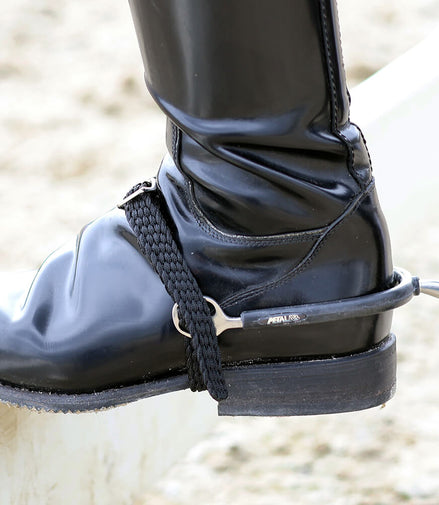 Metalab Prince of Wales sporen met rubber Sporen - Maddelin Equestrian Metalab