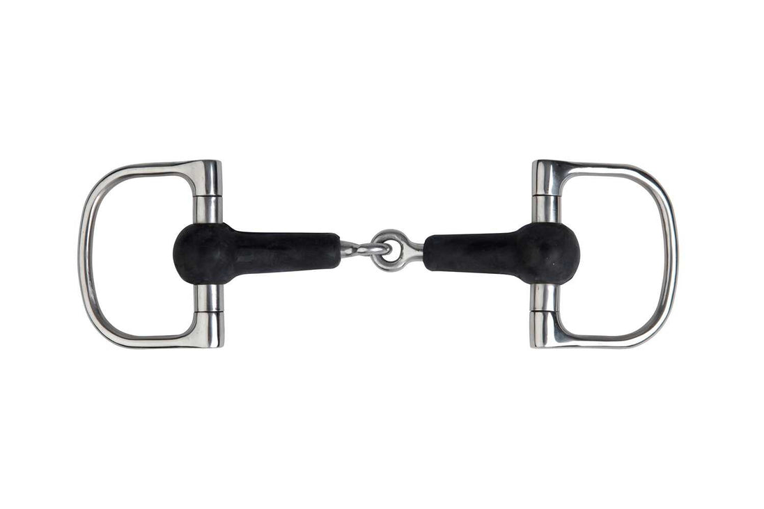 Metalab Verdun Bit Rubber Enkelgebroken Bus, D, Eggbutt,... - Maddelin Equestrian Metalab