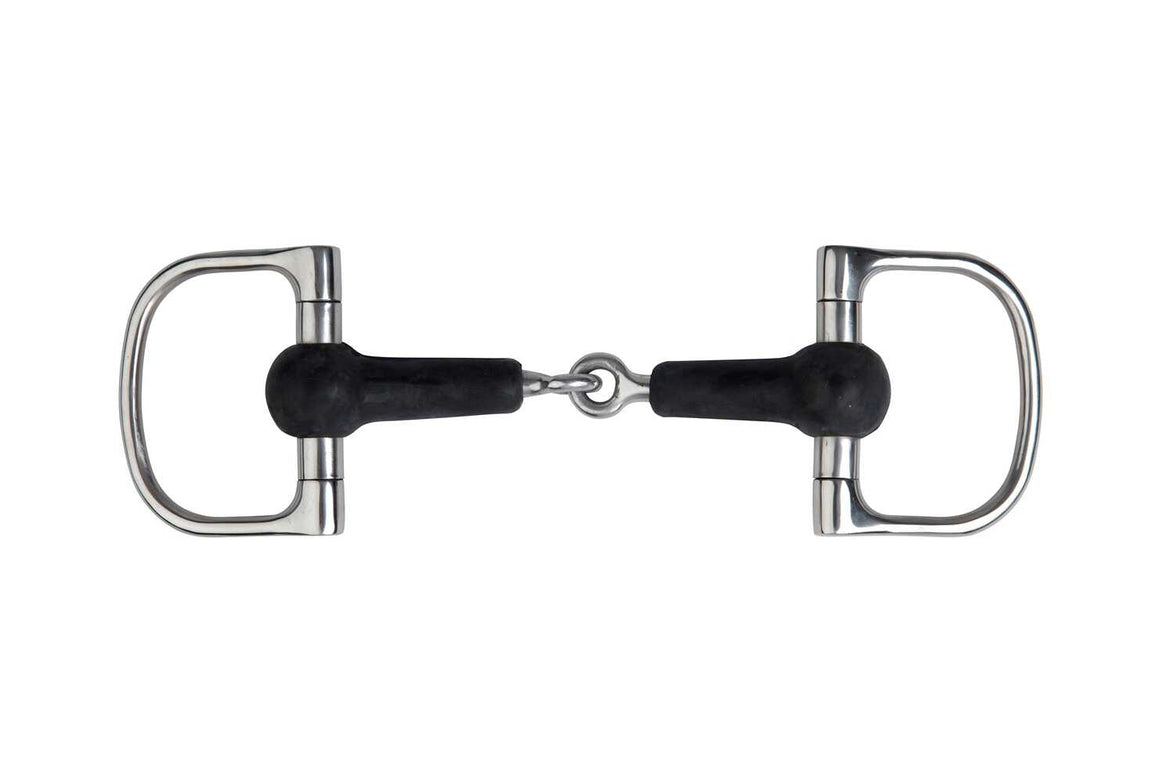 Metalab Verdun Bit Rubber Enkelgebroken Bus, D, Eggbutt,... - Maddelin Equestrian Metalab