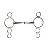 Metalab Verstelbaar 4 ringen bit 3ring, Beval, Kimblewick, RNF, Butterfly,... - Maddelin Equestrian Metalab