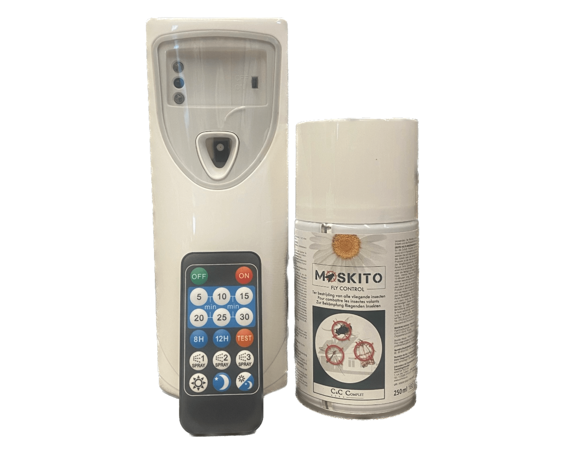 Moskito Air Control Dispenser (Zonder Vulling!) Vliegen & eczeem - Maddelin Equestrian Moskito
