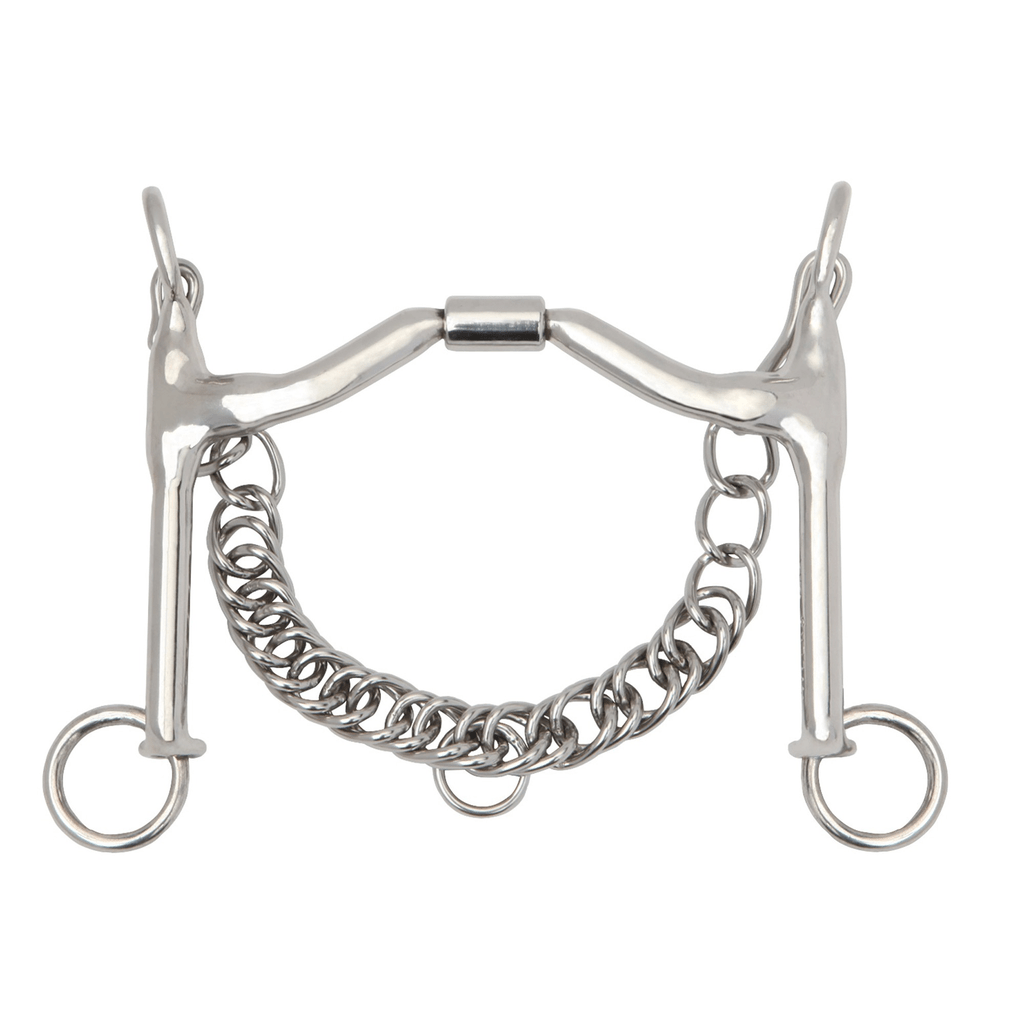 Myler Stang Low Wide Ported Barrel MB 15PB - 16mm - 7cm Dressuurstang - Maddelin Equestrian Myler Bits