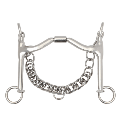 Myler Stang Low Wide Ported Barrel MB 15PB - 16mm - 7cm Dressuurstang - Maddelin Equestrian Myler Bits