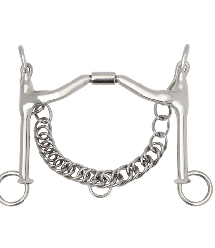 Myler Stang Low Wide Ported Barrel MB 15PB - 16mm - 7cm Dressuurstang - Maddelin Equestrian Myler Bits