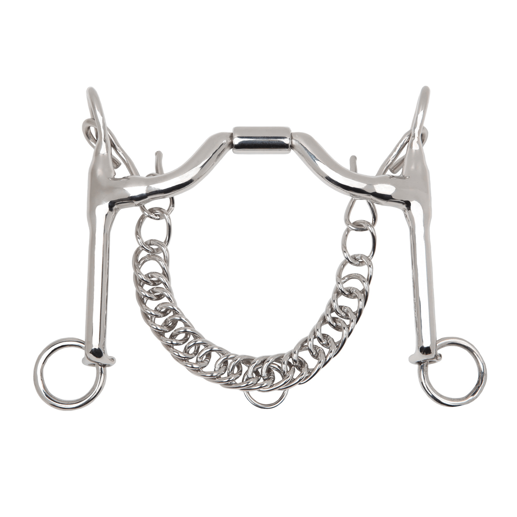 Myler Stang Medium Wide Ported Barrel MB 33 - 16mm - 7cm Dressuurstang - Maddelin Equestrian Myler Bits
