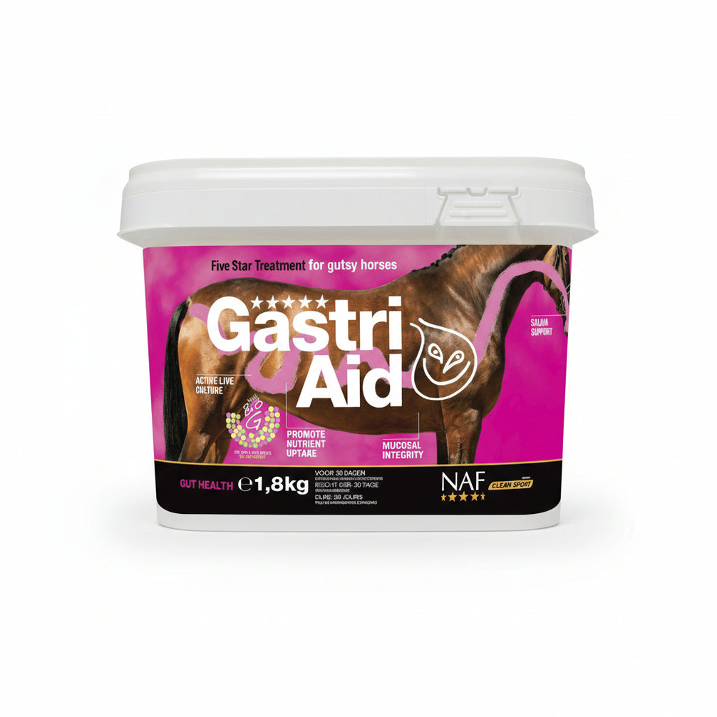 NAF Gastri Aid Voedingssupplementen - Maddelin Equestrian Naf
