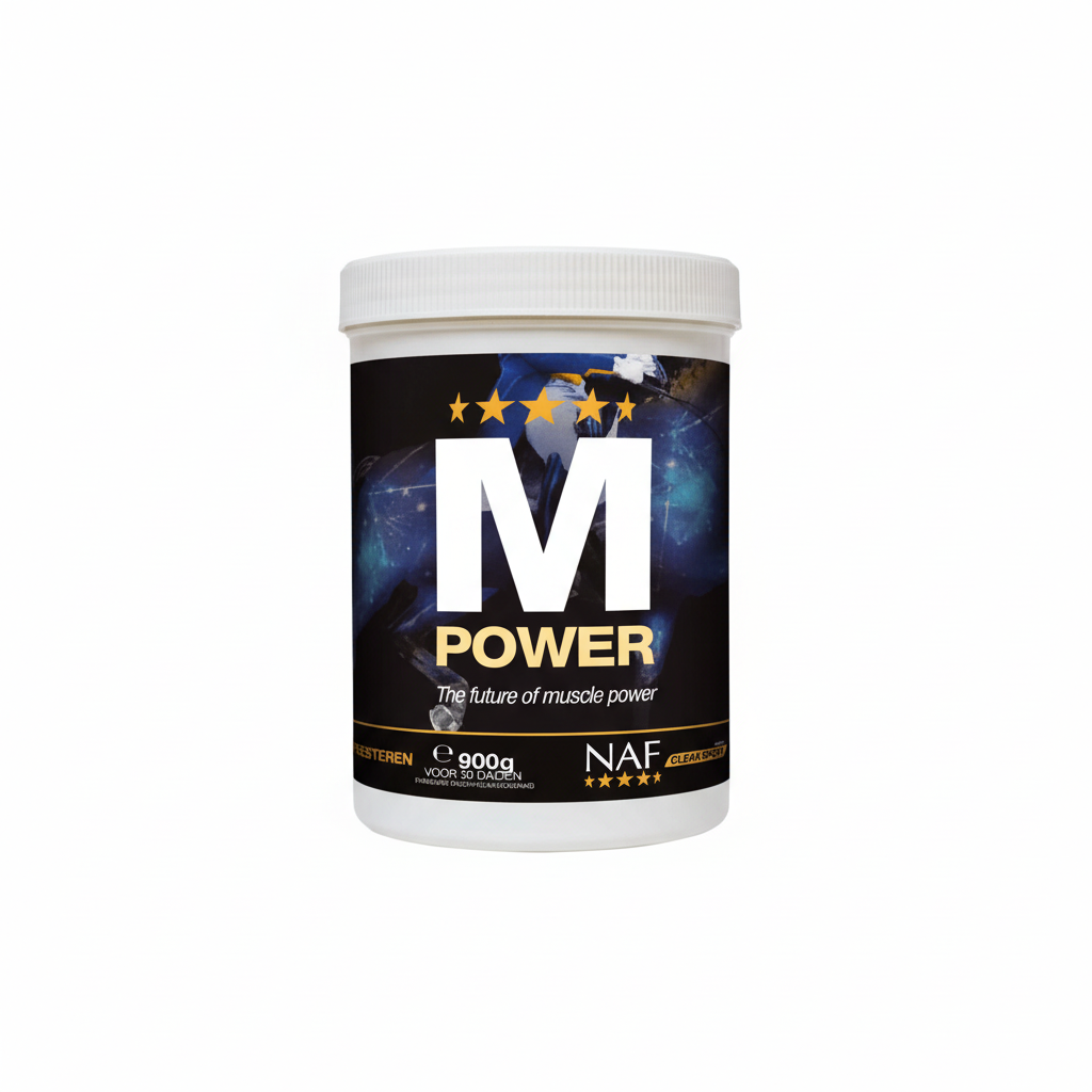 NAF M Power 900G Voedingssupplementen - Maddelin Equestrian Naf