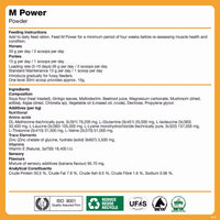 NAF M Power 900G Voedingssupplementen - Maddelin Equestrian Naf