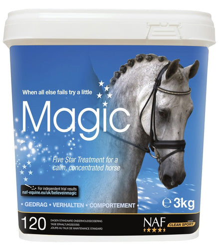 NAF Magic Poeder 3kg Voedingssupplementen - Maddelin Equestrian Naf