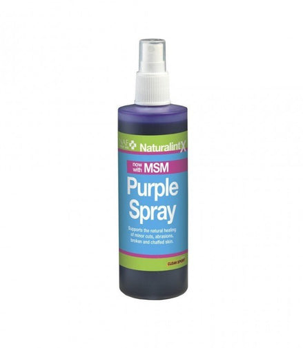 NAF NaturalintX Purple Spray met MSM 240ml Verzorgingsproducten - Maddelin Equestrian Naf