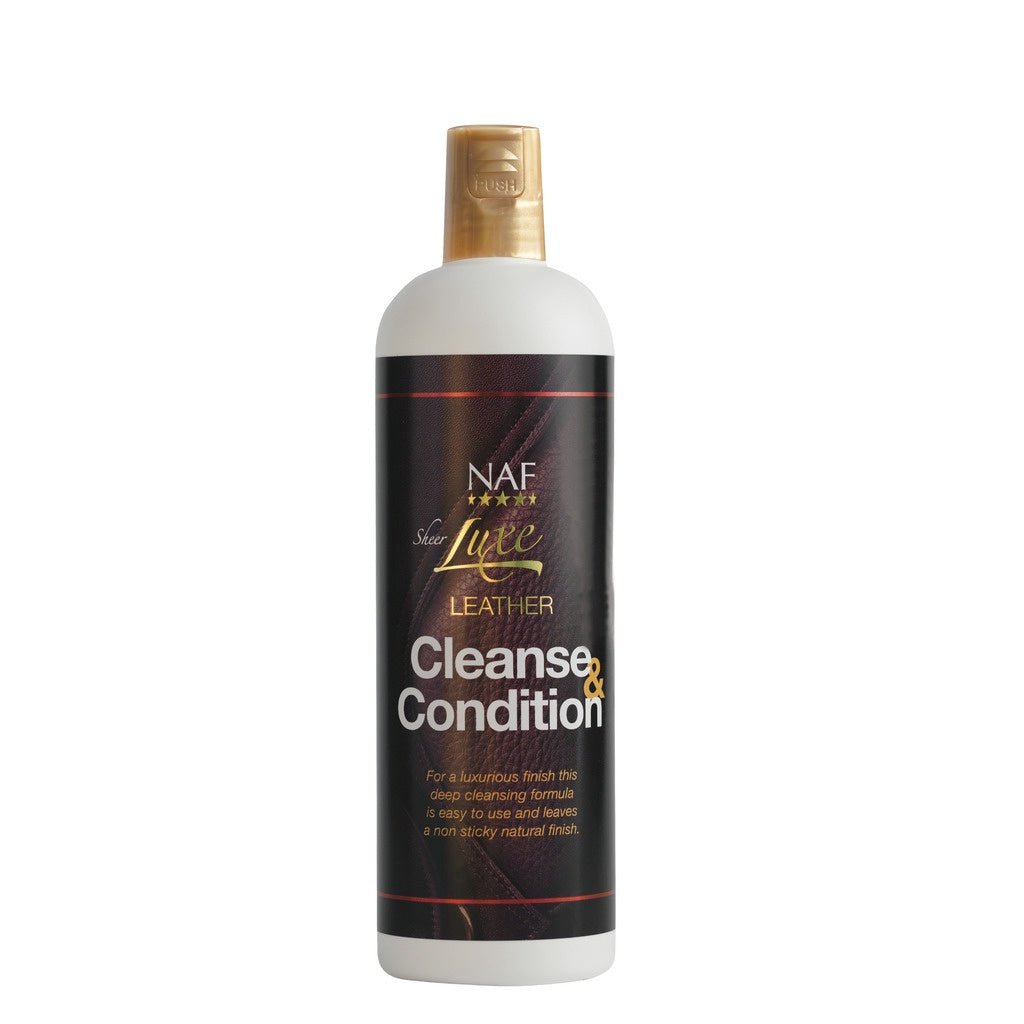 NAF Sheer Luxe Leder Cleanse & Condition Lederonderhoud - Maddelin Equestrian Naf