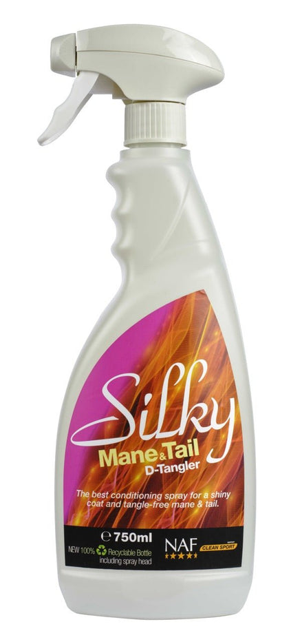 NAF Silky Mane & Tail Ontklittende spray Verzorgingsproducten - Maddelin Equestrian Naf