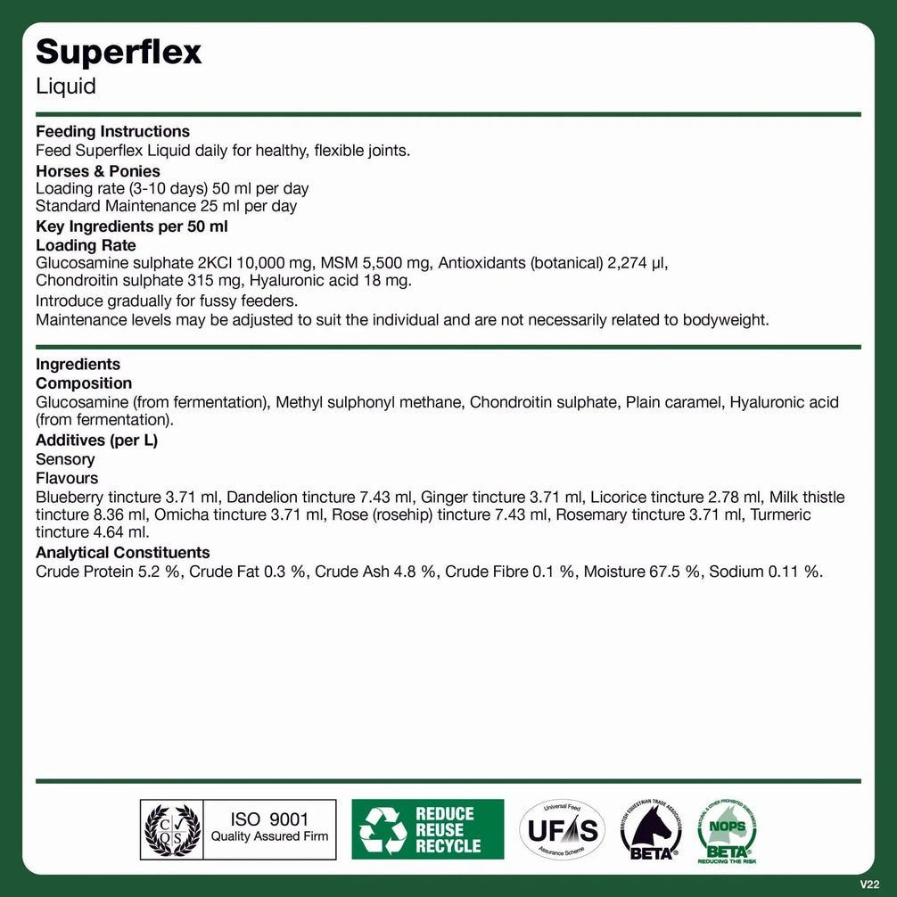 NAF Superflex Navulling 5L Voedingssupplementen - Maddelin Equestrian Naf