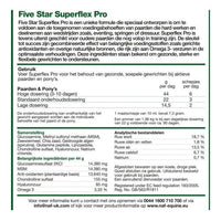 Naf Superflex Pro Omega 3.6kg Pellets Voedingssupplementen - Maddelin Equestrian Naf