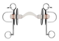 Nathe Pelham Hard Mullen Mouth / port & long cheeks Pelham - Maddelin Equestrian Nathe