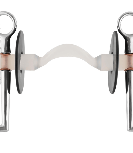 Nathe Pelham Hard Mullen Mouth / port & long cheeks Pelham - Maddelin Equestrian Nathe