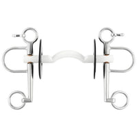 Nathe Pelham Hard Mullen Mouth / port & long cheeks Pelham - Maddelin Equestrian Nathe