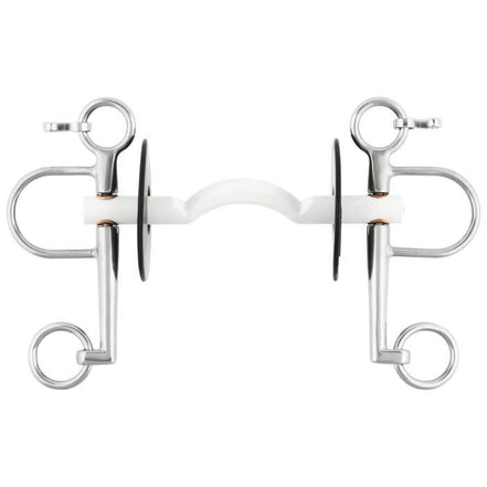 Nathe Pelham Hard Mullen Mouth / port & long cheeks Pelham - Maddelin Equestrian Nathe