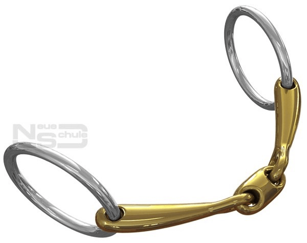 Neue Schule Pony Tranz Angled Lozenge - 10mm Watertrens - Maddelin Equestrian Neue Schule
