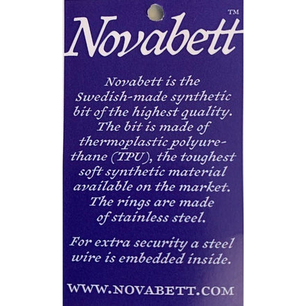 Novabett Bit TPU met draad - 18mm Watertrens - Maddelin Equestrian Novabett