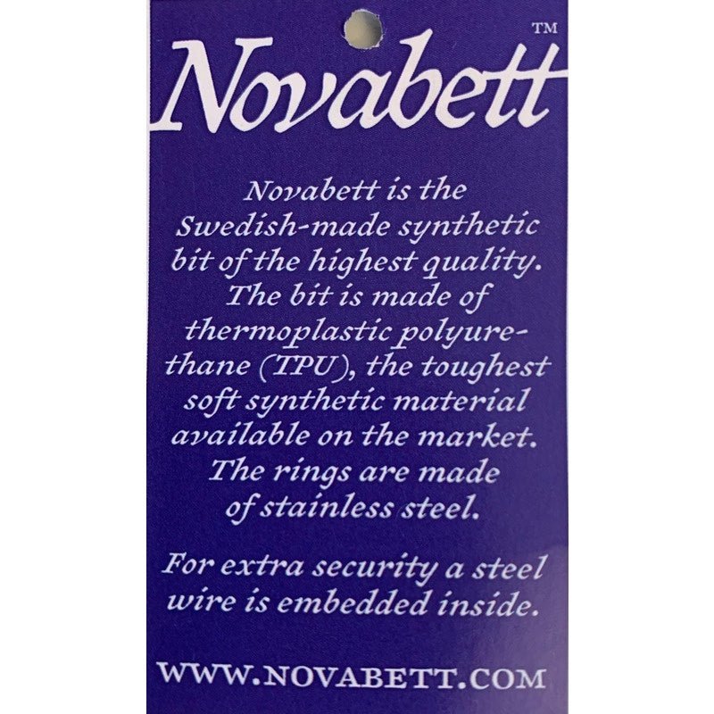 Novabett Bit TPU met draad - 18mm Watertrens - Maddelin Equestrian Novabett