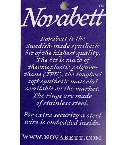 Novabett Bit TPU met draad - 18mm Watertrens - Maddelin Equestrian Novabett