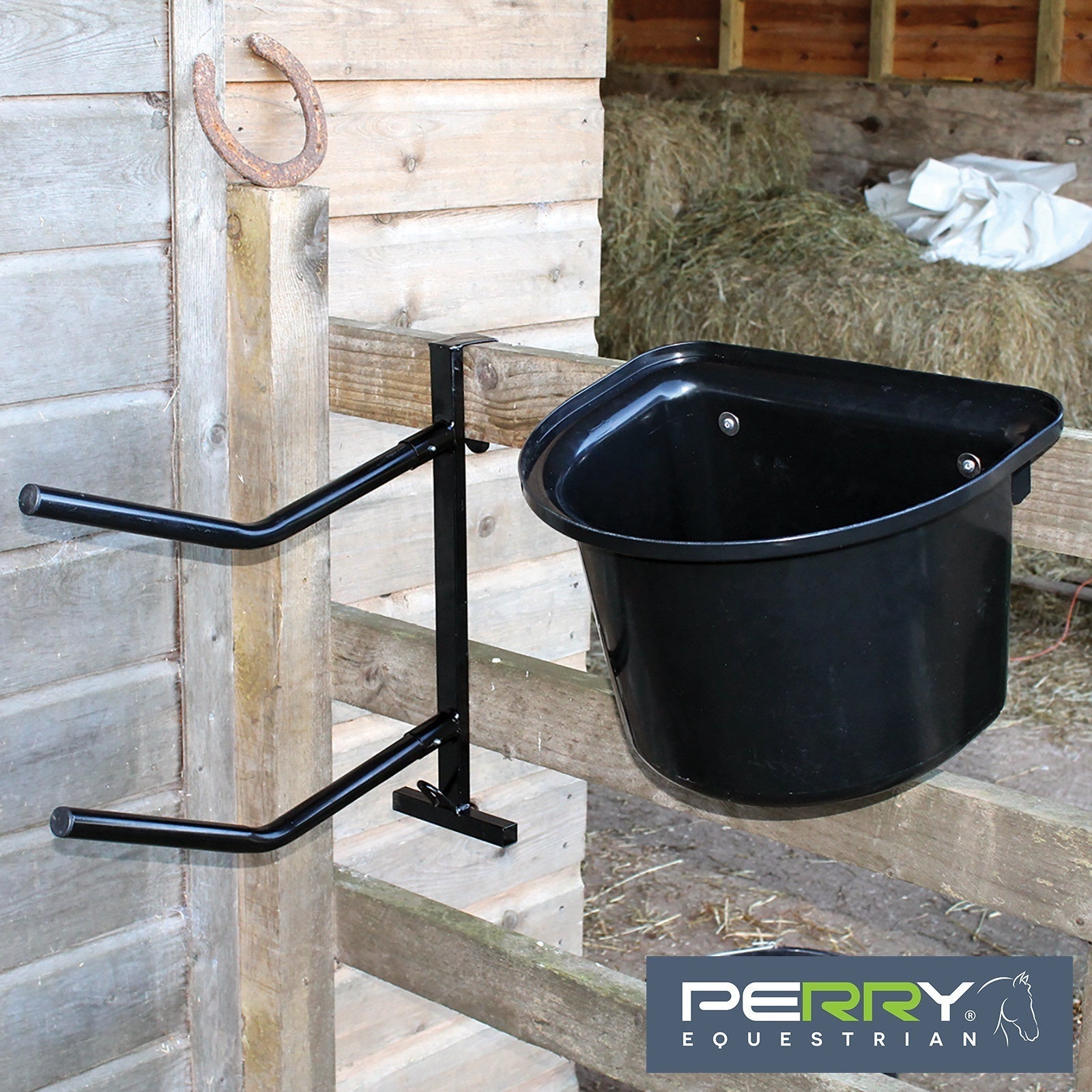 Perry Hook Over Portable Manger 12l Stalbenodigdheden - Maddelin Equestrian Perry