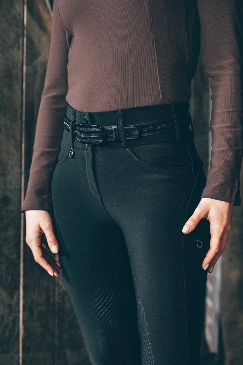 Pikeur Cantira Matrix Griptec Full Grip Hoge Taille Rijbroek Dames – detailfoto 3