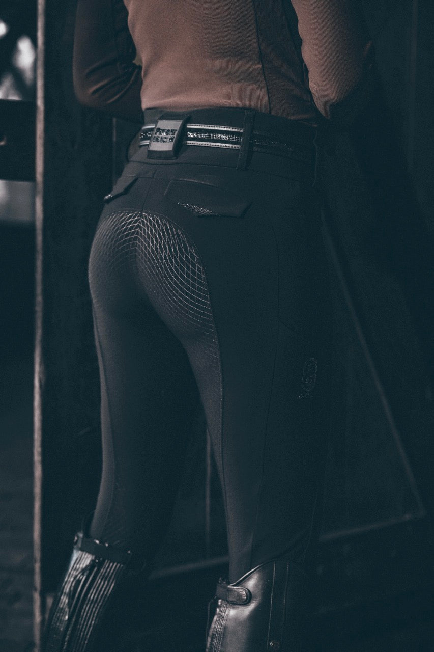 Pikeur Cantira Matrix Griptec Full Grip Hoge Taille Rijbroek Dames – detailfoto 4