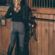 Pikeur Ceelina GripTec Full Grip Rijbroek Meisjes – detailfoto 4