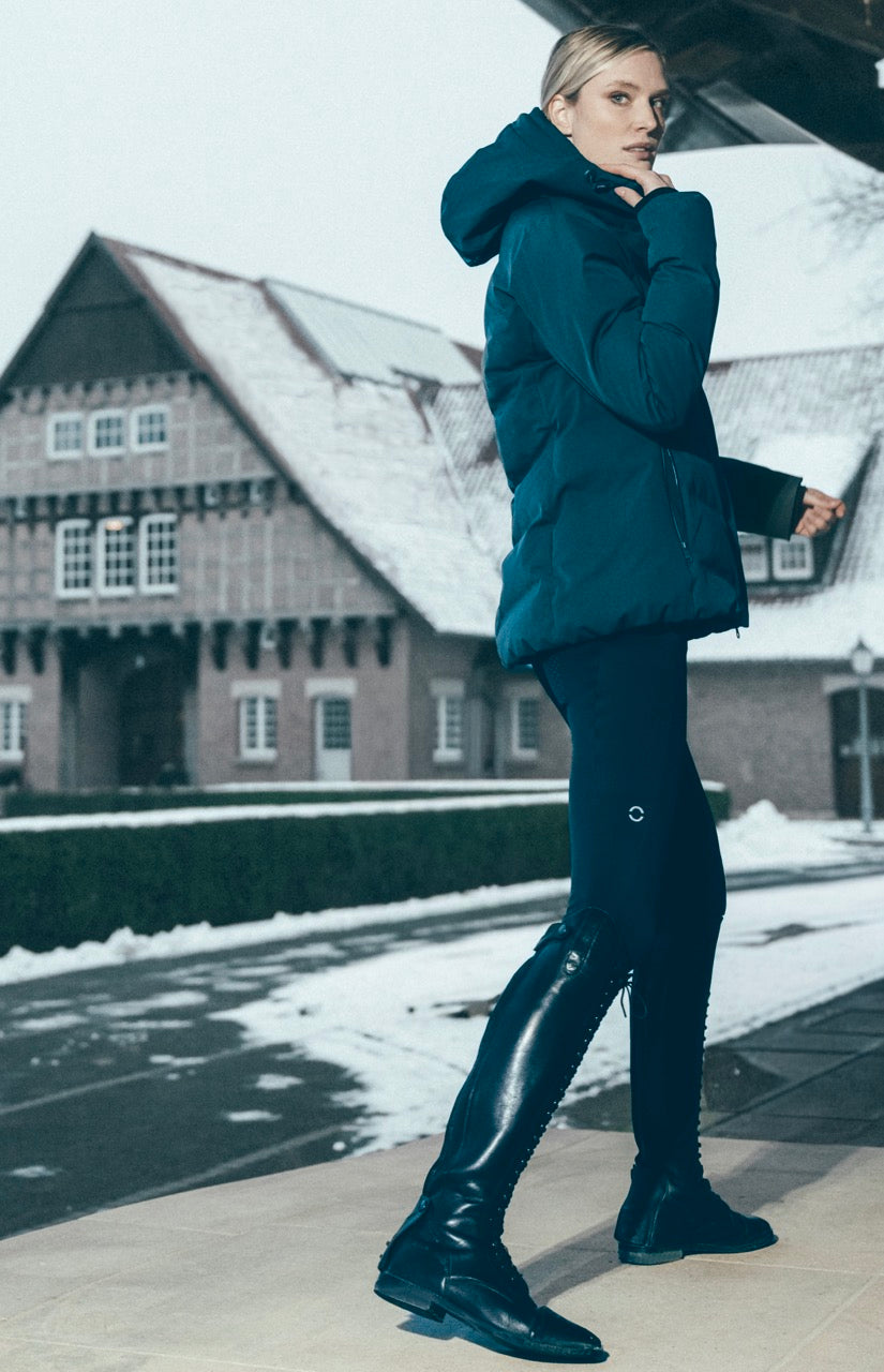 Pikeur Waterproof Quilted Jas Dames – detailfoto 11