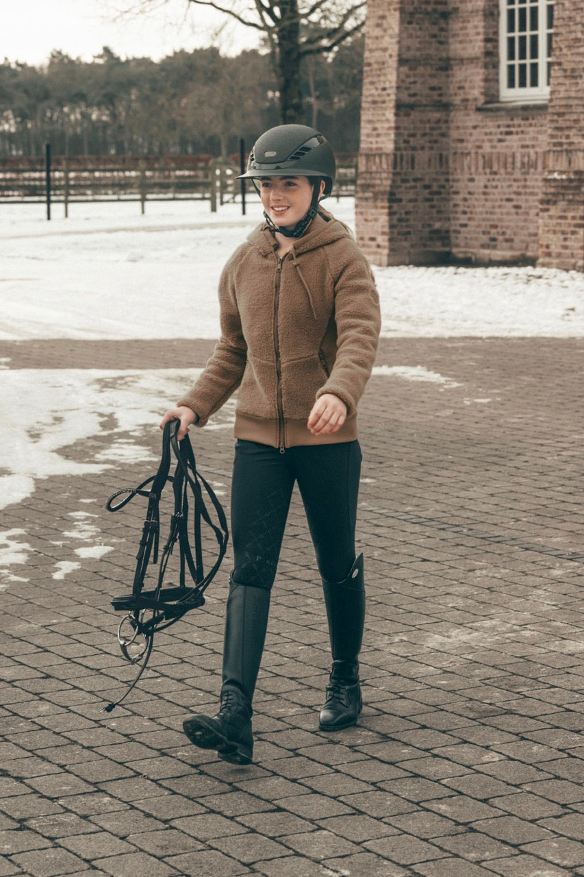 Pikeur Teddyfleece Jas – detailfoto 8