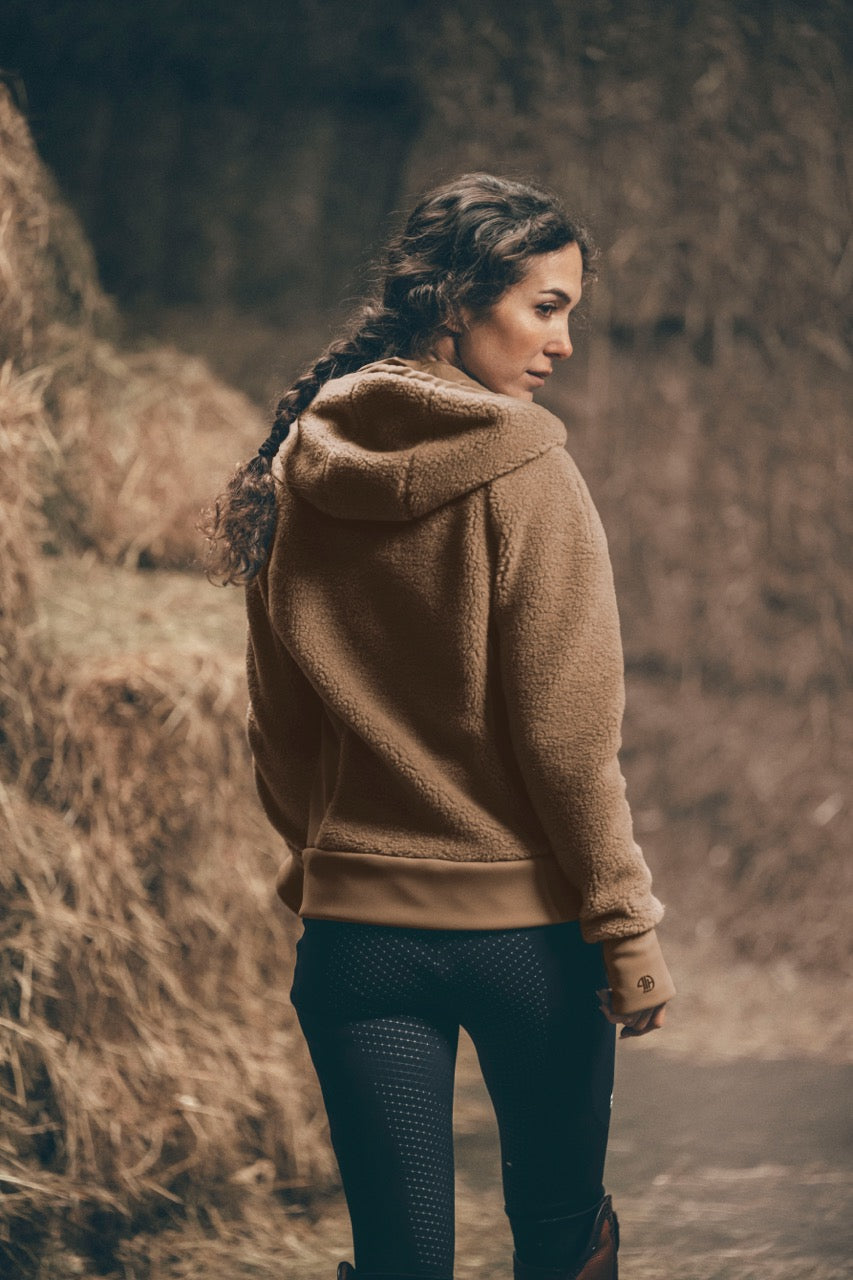 Pikeur Teddyfleece Jas – detailfoto 2
