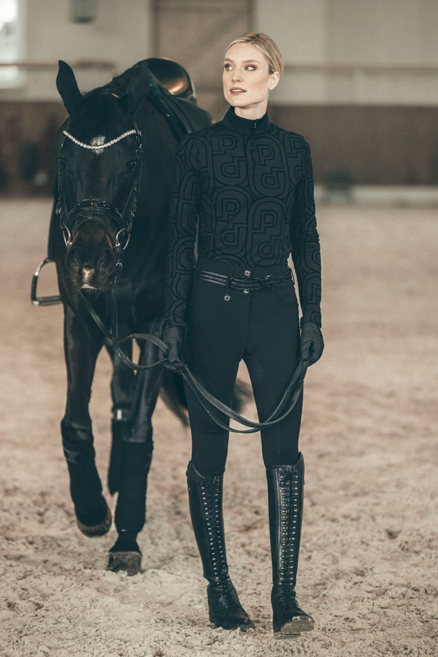 Pikeur Cantira Matrix Griptec Full Grip Hoge Taille Rijbroek Dames – detailfoto 14