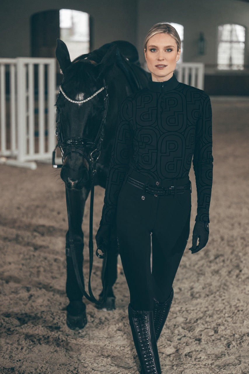 Pikeur Cantira Matrix Griptec Full Grip Hoge Taille Rijbroek Dames – detailfoto 12