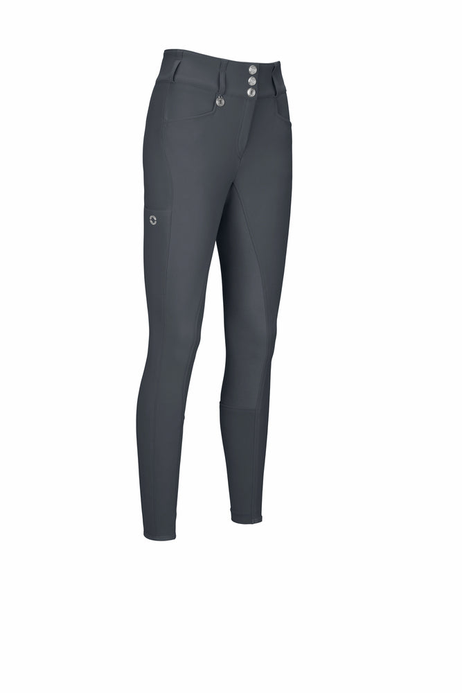 Pikeur Dames New Candela Rijbroek Lederen Grip  Hoge Taille Classic