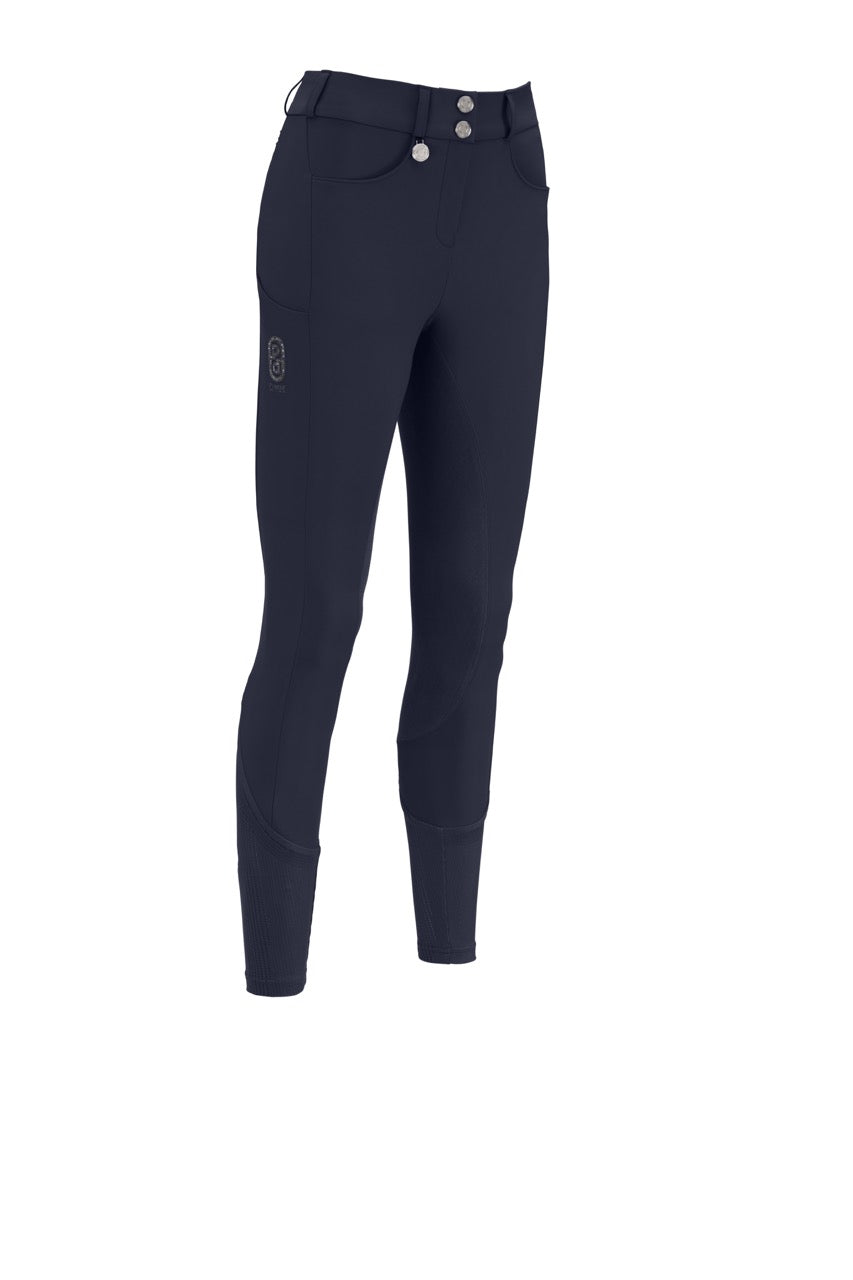 Pikeur Ceelina Grid TexLeather Full Grip Hoge Taille Rijbroek Dames – kids rijbroek | Maddelin Equestrian