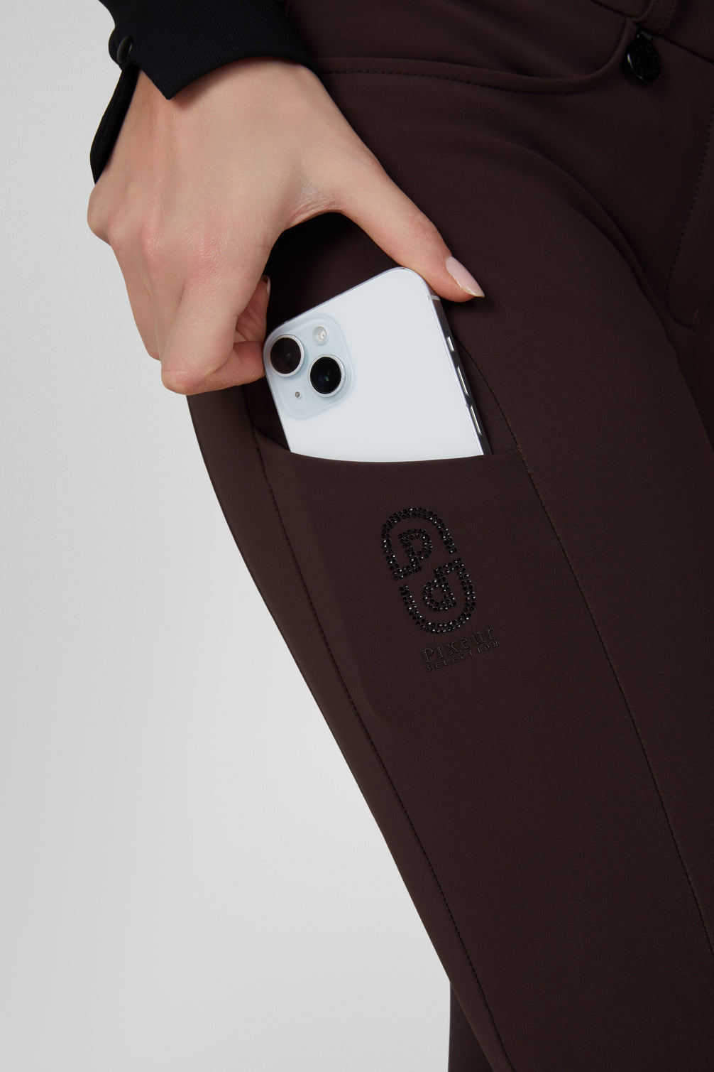 Pikeur Cantira Matrix Griptec Full Grip Hoge Taille Rijbroek Dames – detailfoto 8