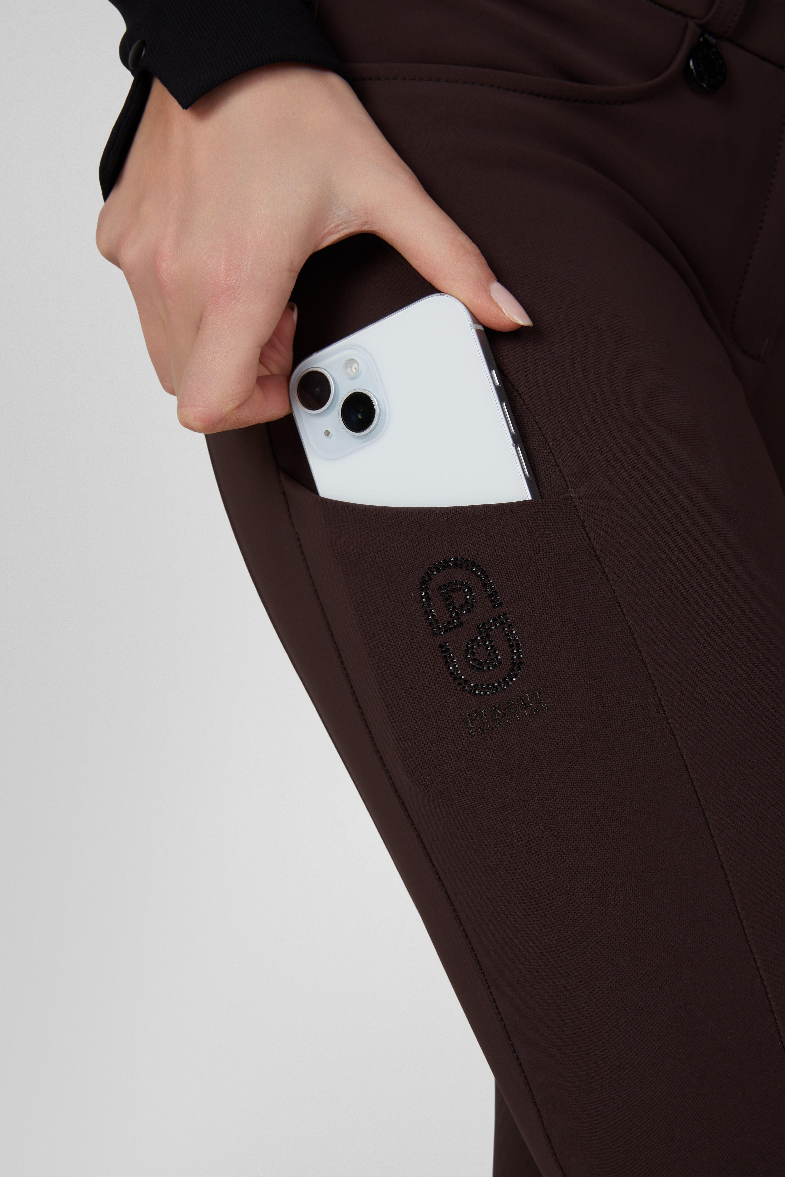 Pikeur Cantira Matrix Griptec Full Grip Hoge Taille Rijbroek Dames – detailfoto 8