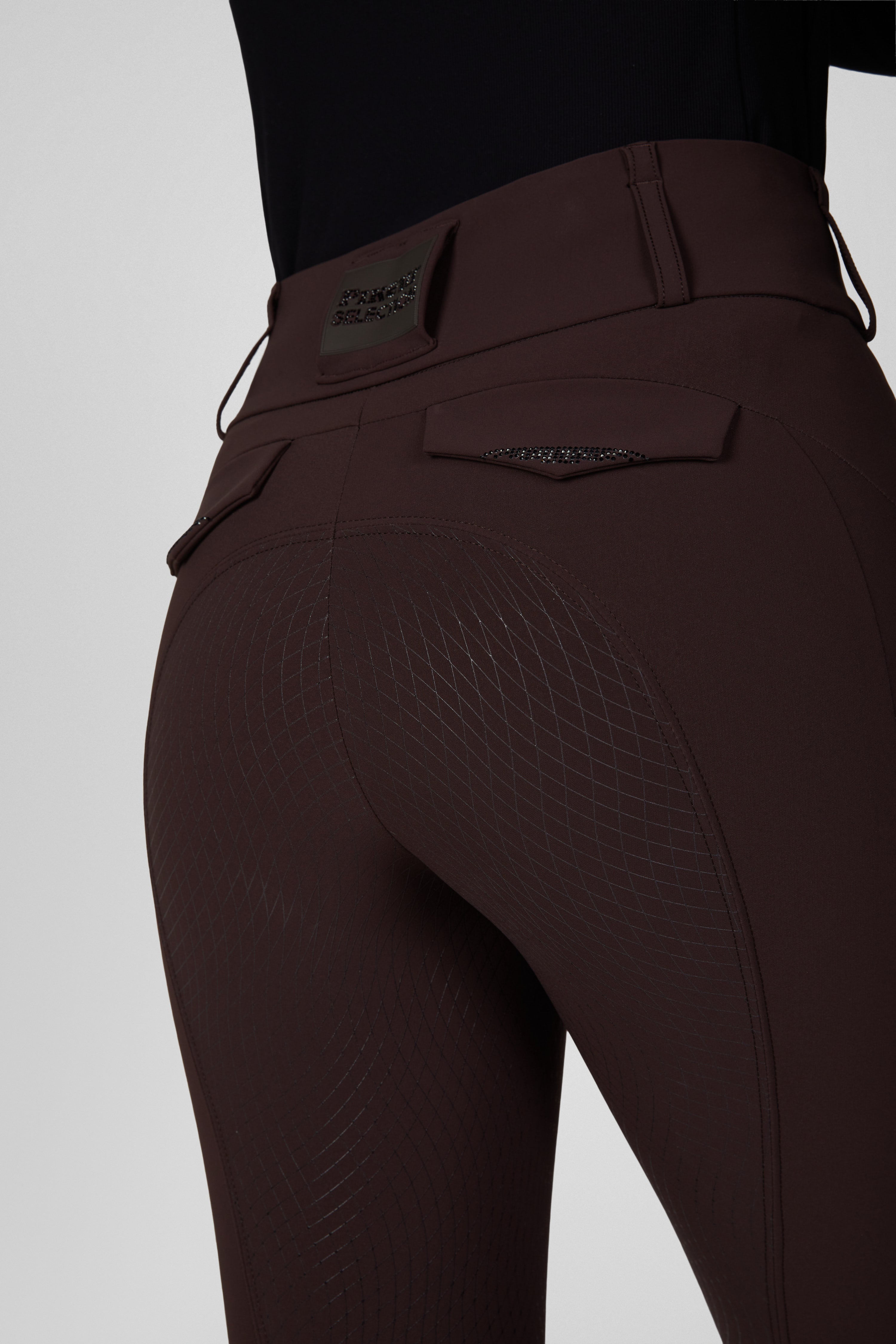 Pikeur Cantira Matrix Griptec Full Grip Hoge Taille Rijbroek Dames – detailfoto 7