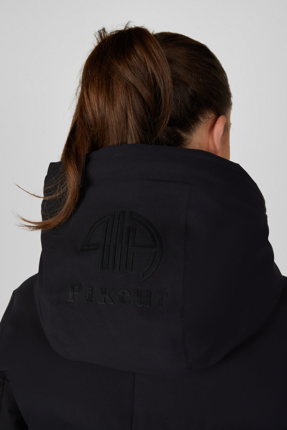 Pikeur Waterproof Quilted Jas Dames – detailfoto 4