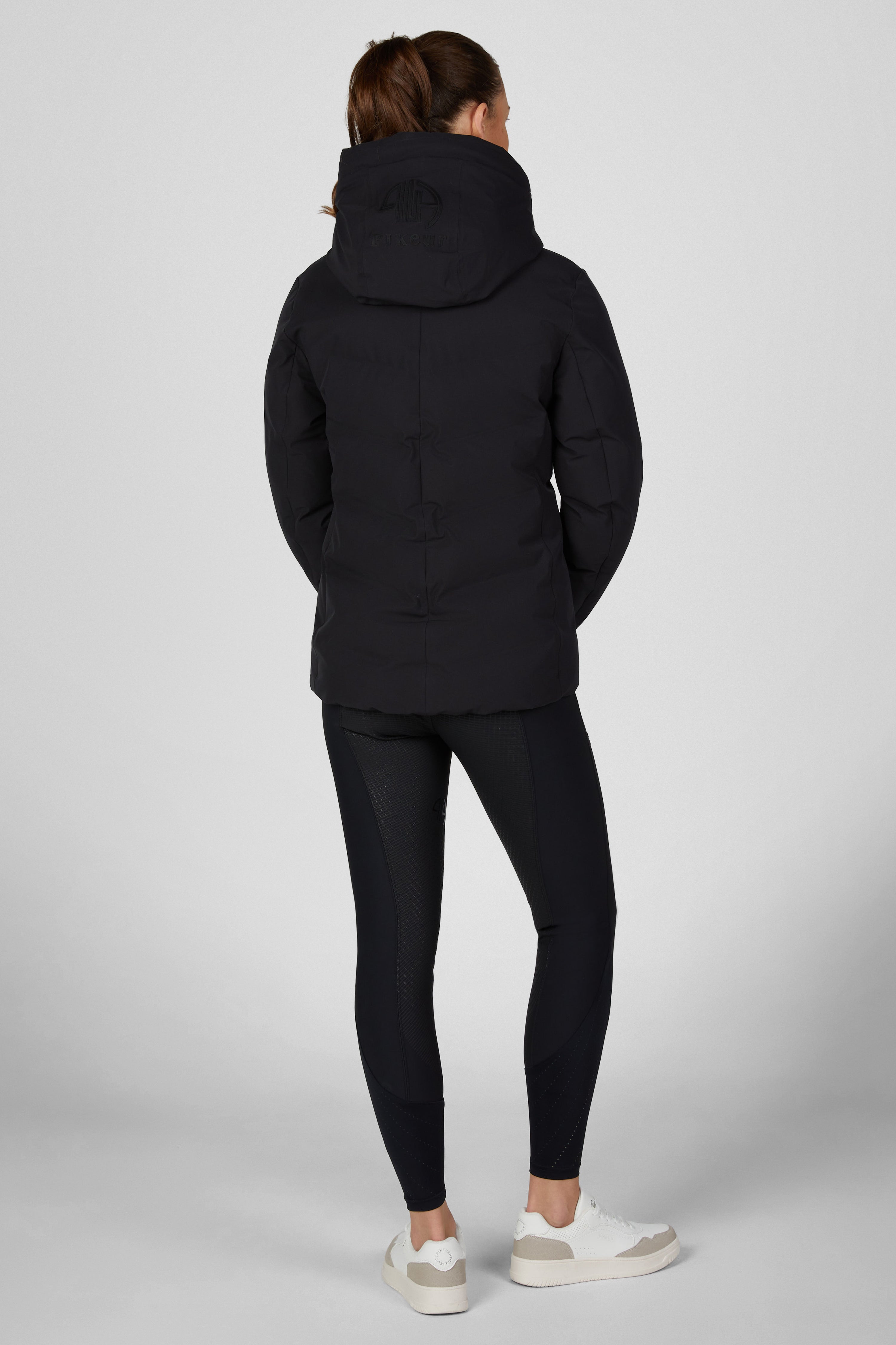 Pikeur Waterproof Quilted Jas Dames – detailfoto 3