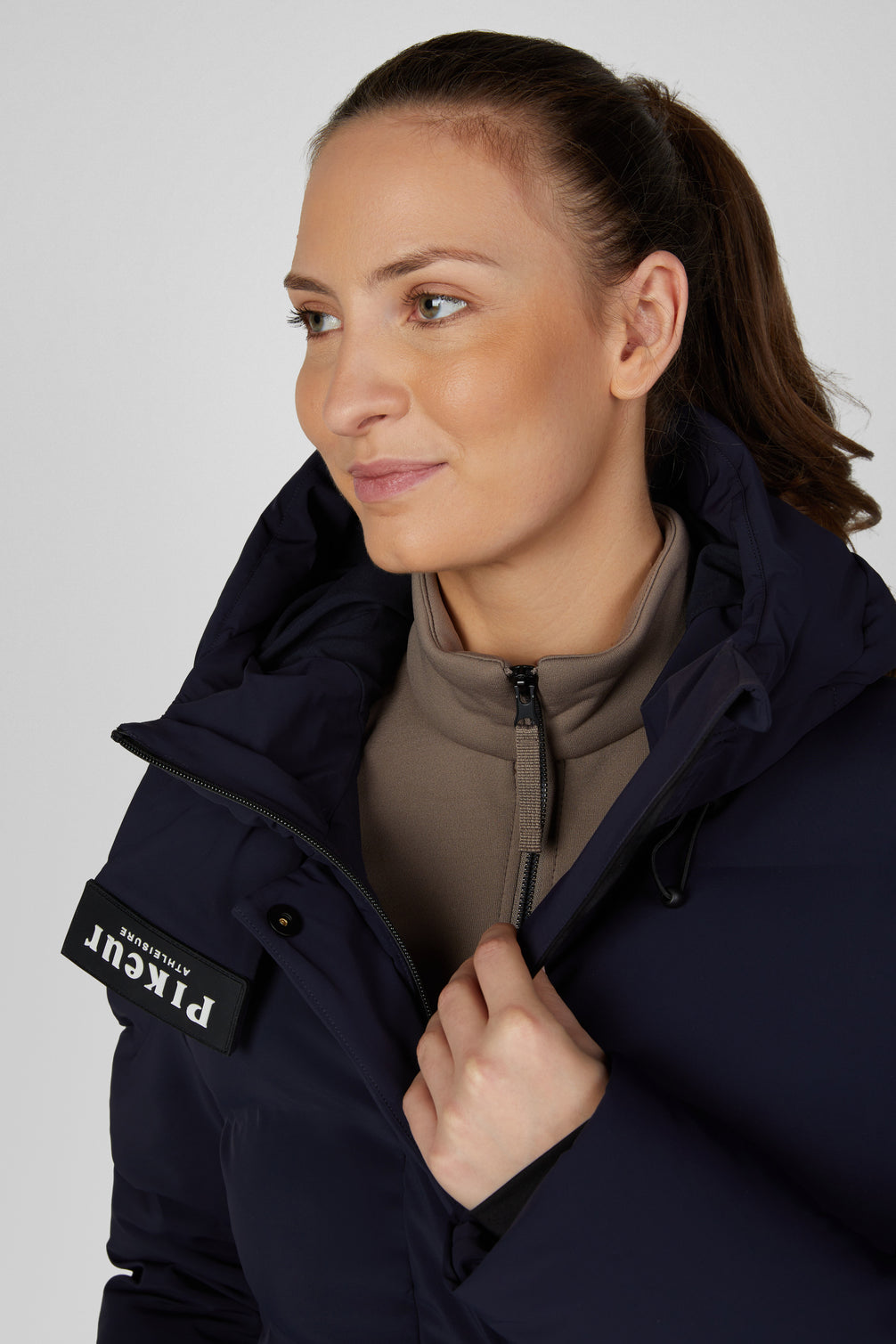 Pikeur FlexQuilt Waterproof Rijmantel Dames – detailfoto 8