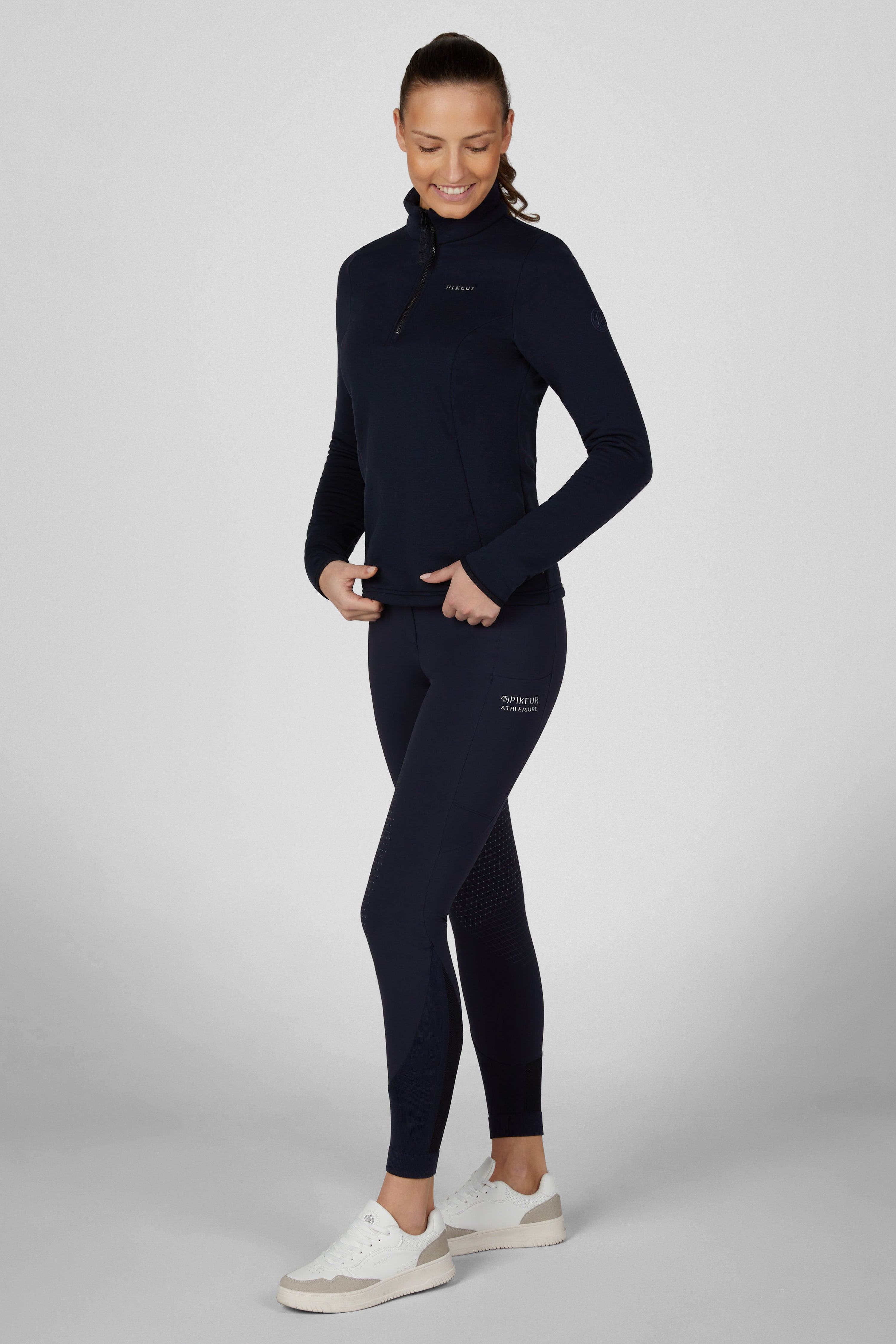 Pikeur Polartec Shirt Dames – detailfoto 4
