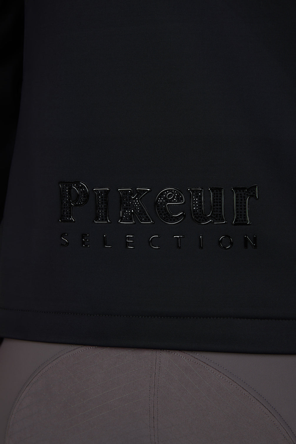 Pikeur Techvelvet Fleecejas Dames – detailfoto 5