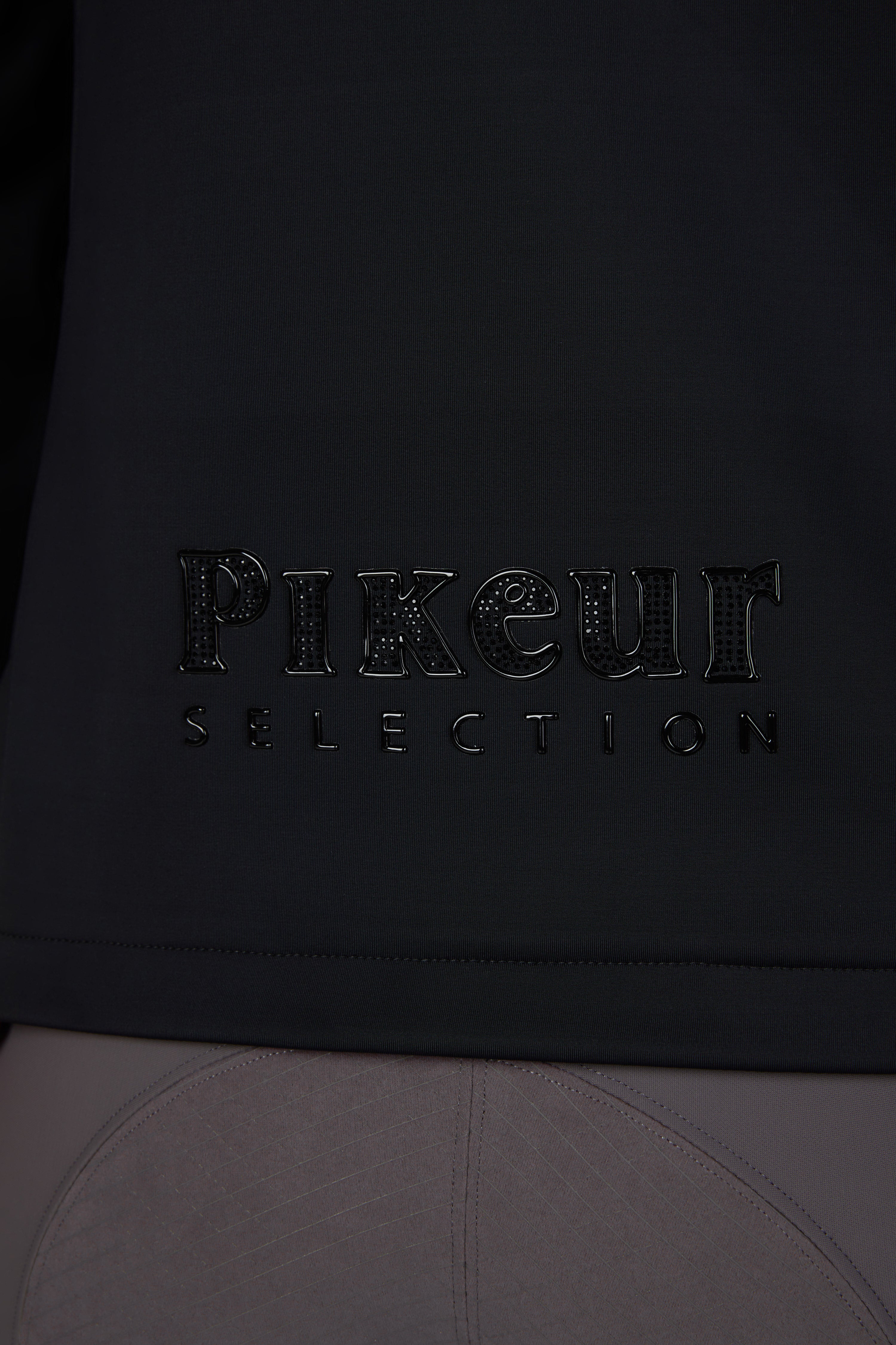 Pikeur Techvelvet Fleecejas Dames – detailfoto 5