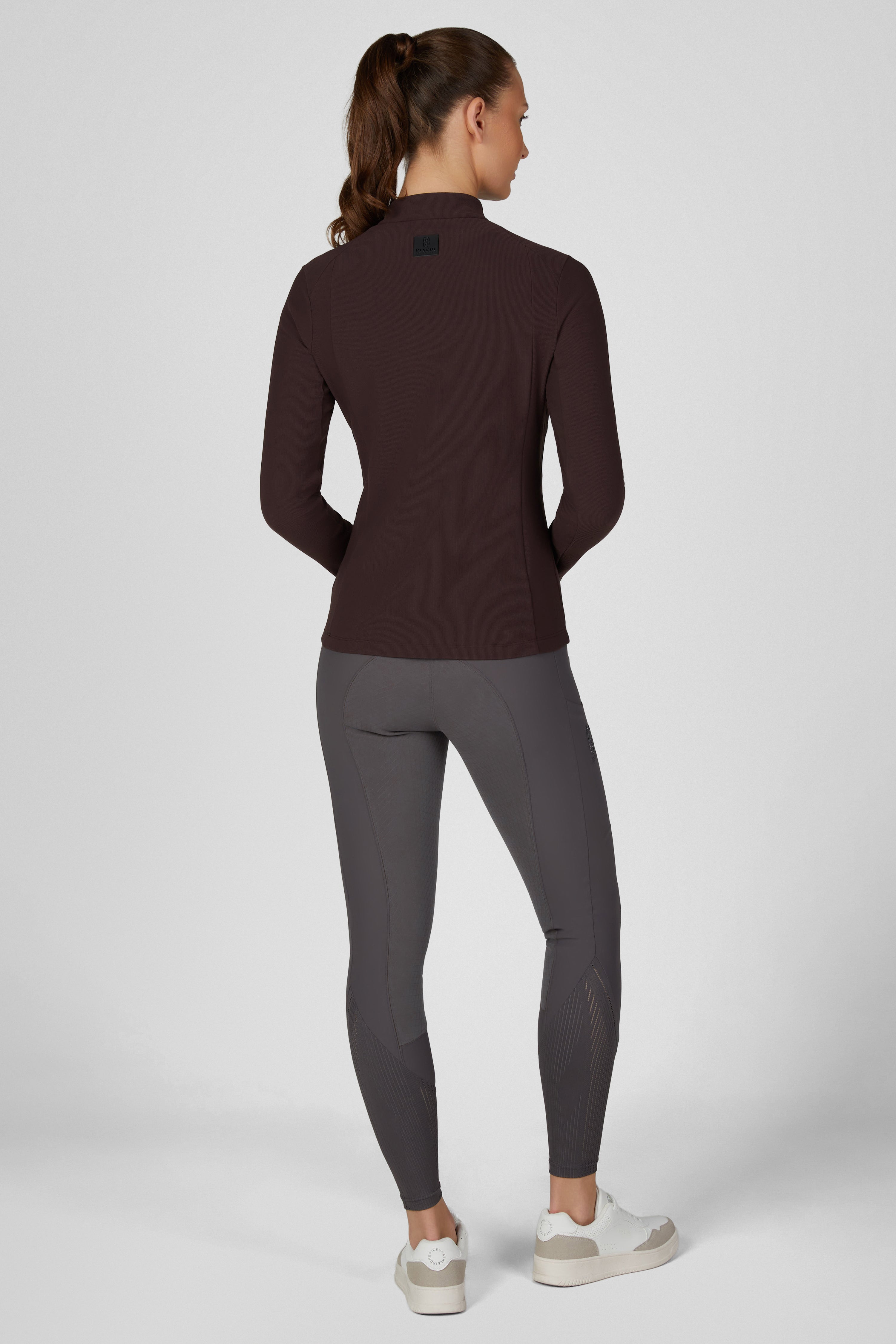 Pikeur Zip Rip Functioneel Shirt Dames – detailfoto 5